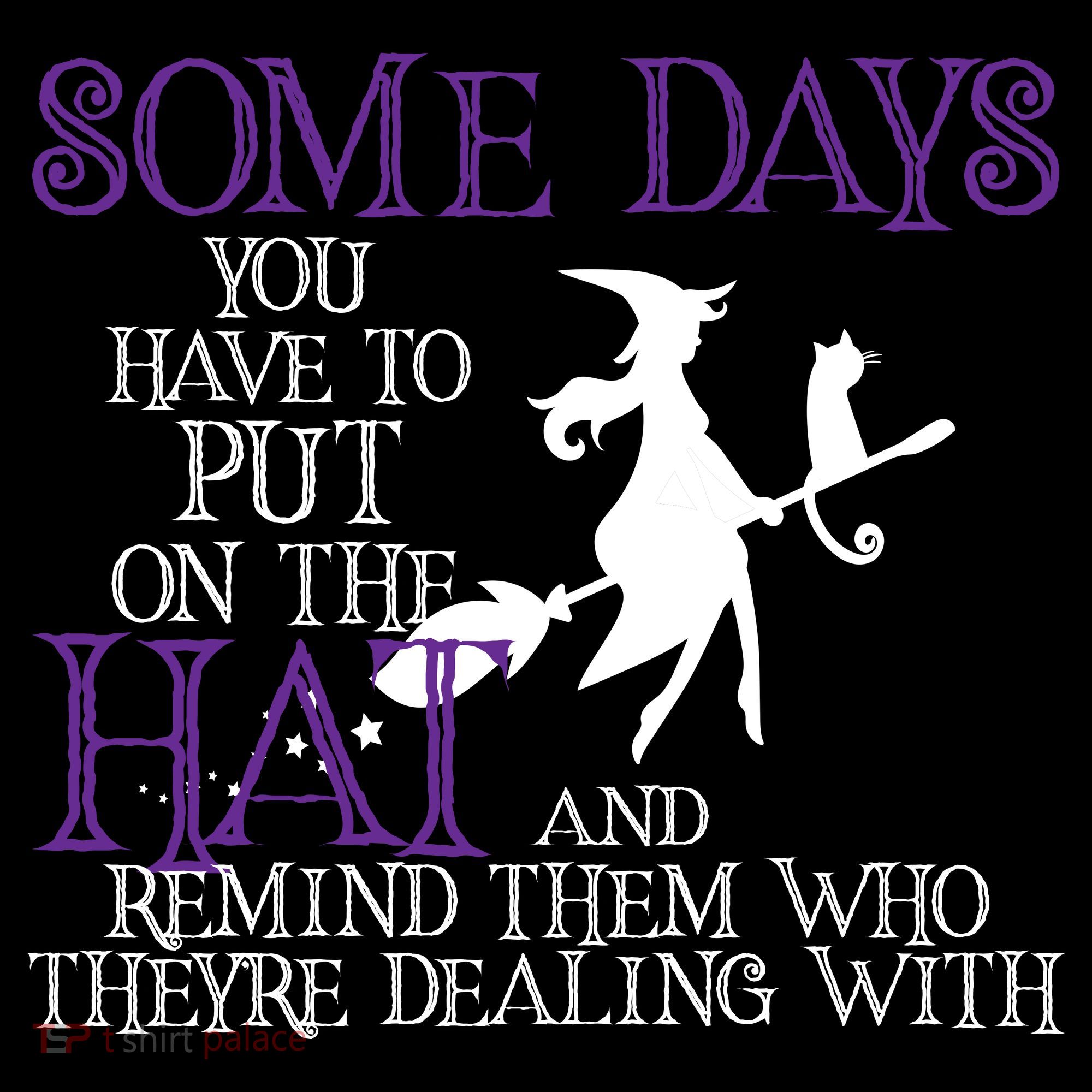 Put On The Hat Funny Witch Halloween Visor