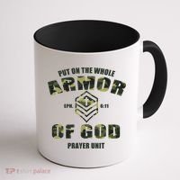 Put On The Whole Armor Of God Prayer Unit Coffee Mug thumb 1