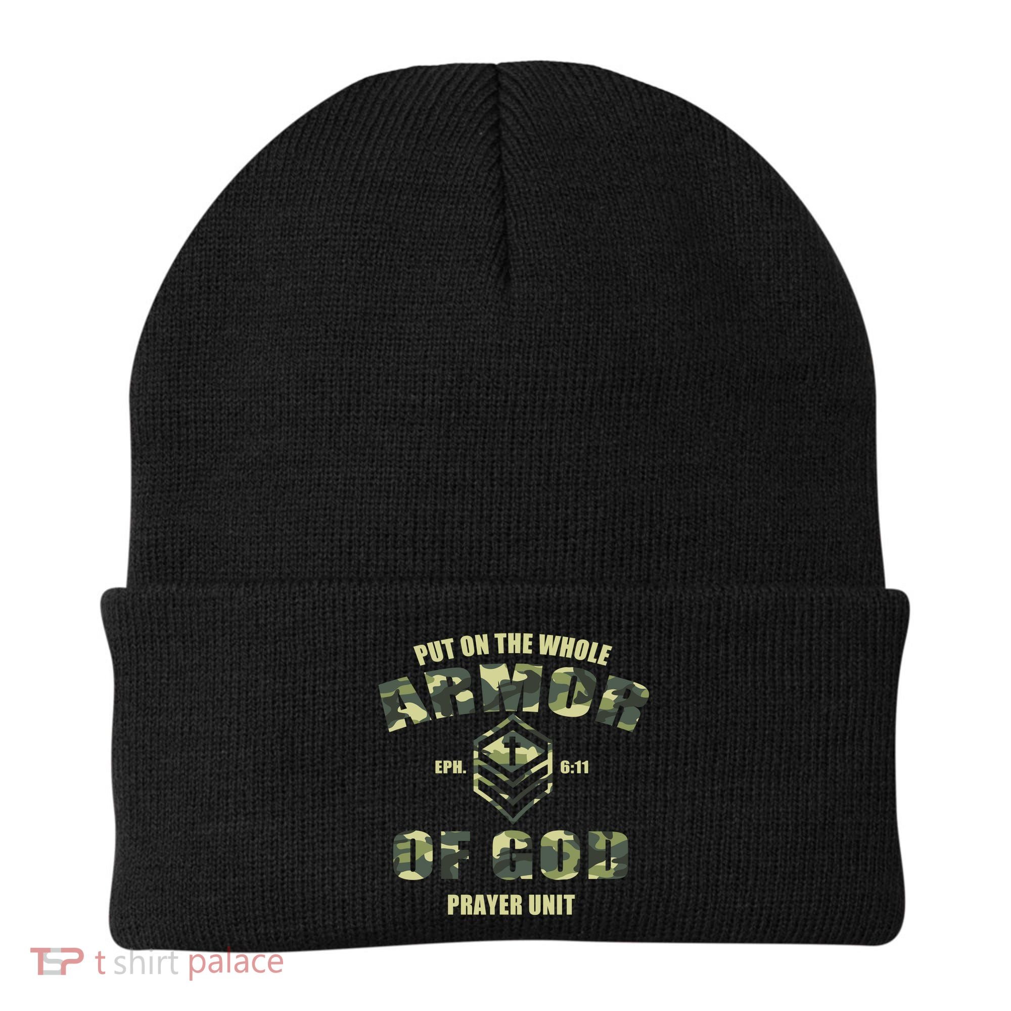 Put On The Whole Armor Of God Prayer Unit Beanie