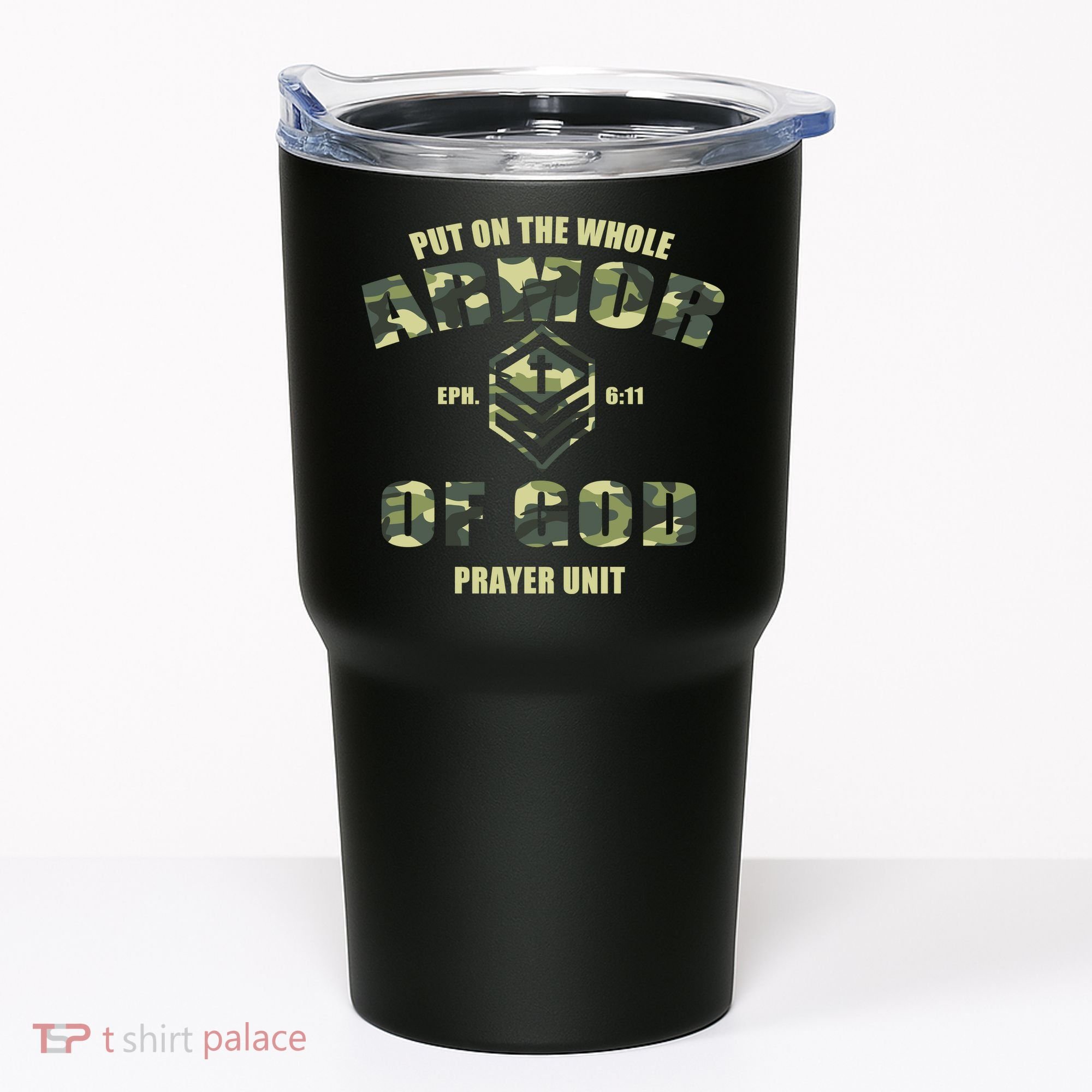 Put On The Whole Armor Of God Prayer Unit Tumbler