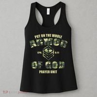 Put On The Whole Armor Of God Prayer Unit Women's Tank Top thumb 3