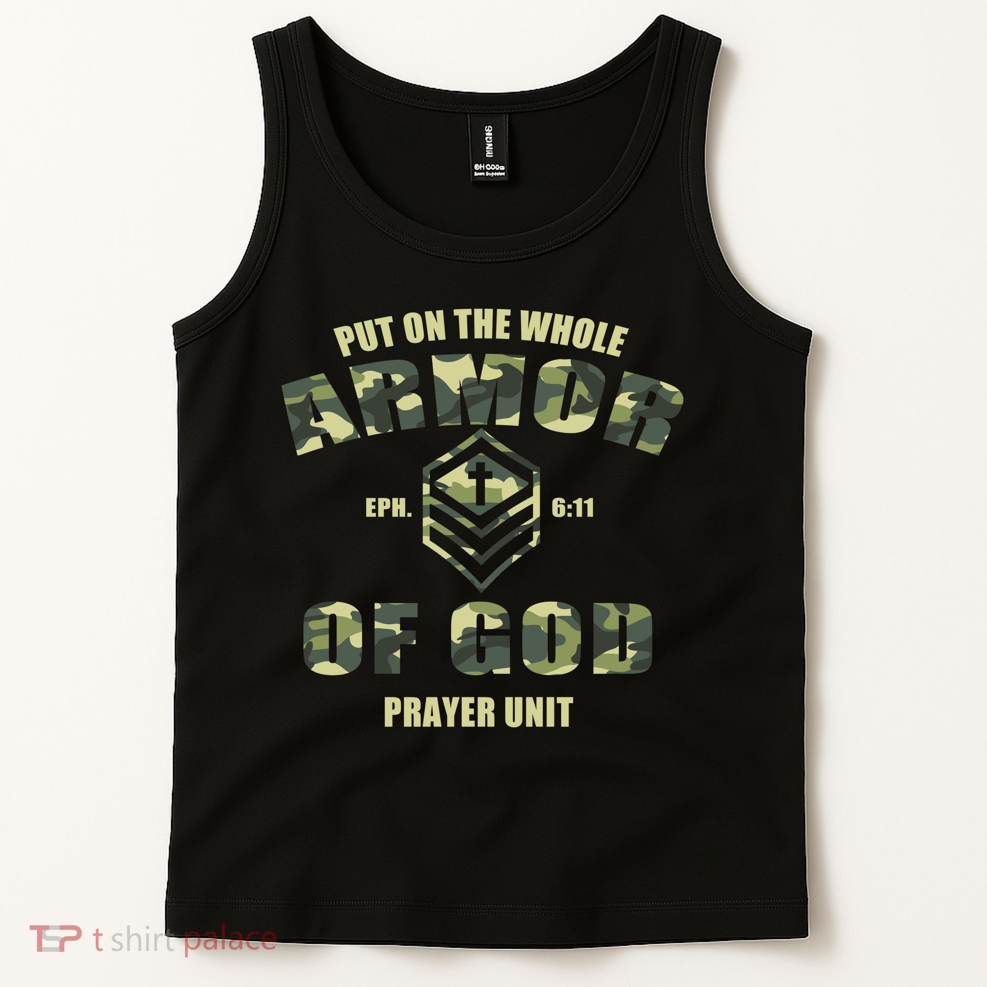 Put On The Whole Armor Of God Prayer Unit Tank Top