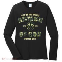 Put On The Whole Armor Of God Prayer Unit Women's Long Sleeve Shirt thumb 0