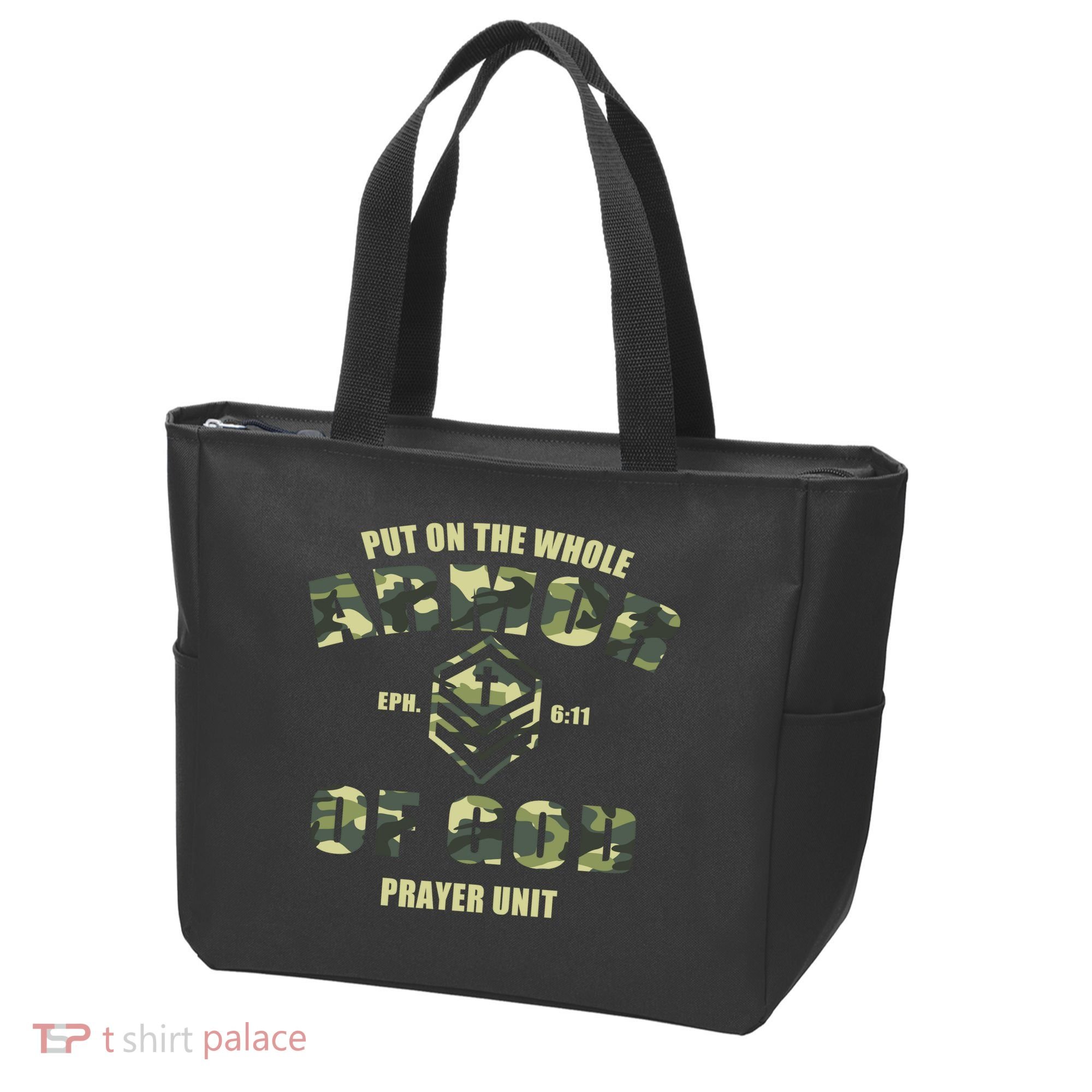 Put On The Whole Armor Of God Prayer Unit Tote Bag