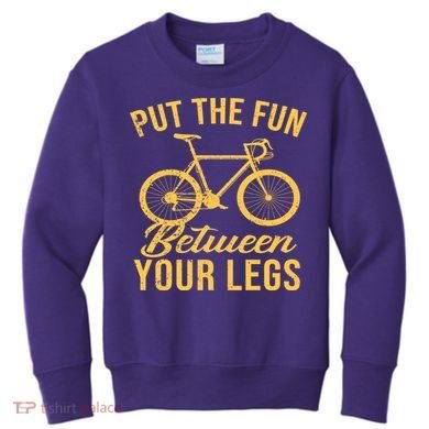 Put The Fun Between Your Legs Kids Sweatshirt