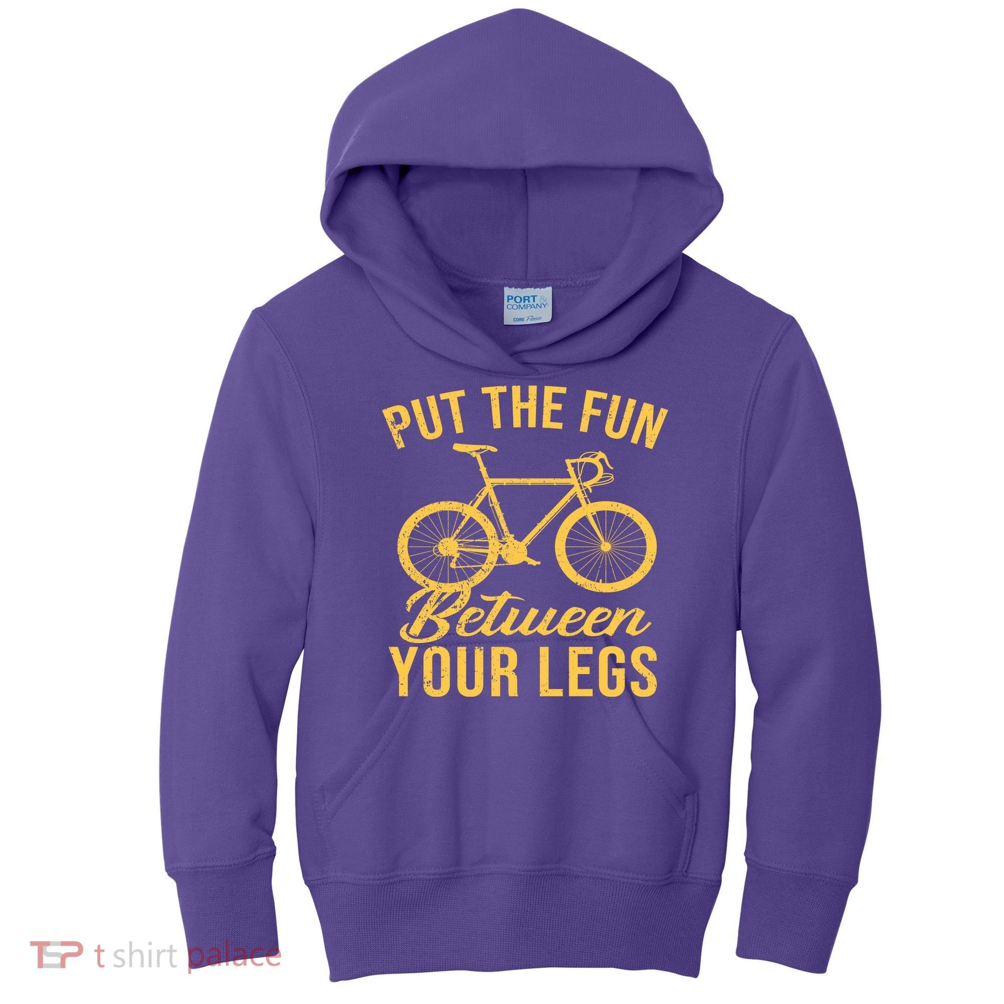 Put The Fun Between Your Legs Kids Hoodie