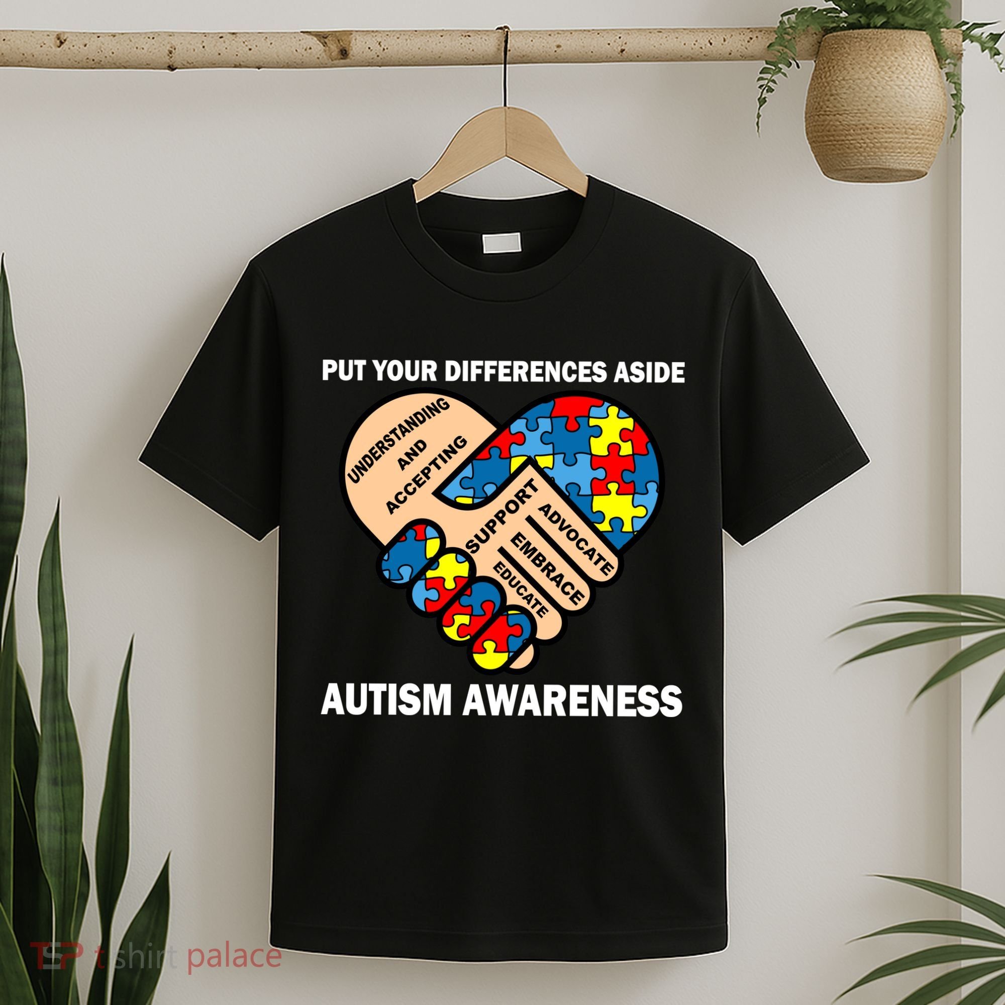 Put Your Differences Aside Autism Awareness T-Shirt