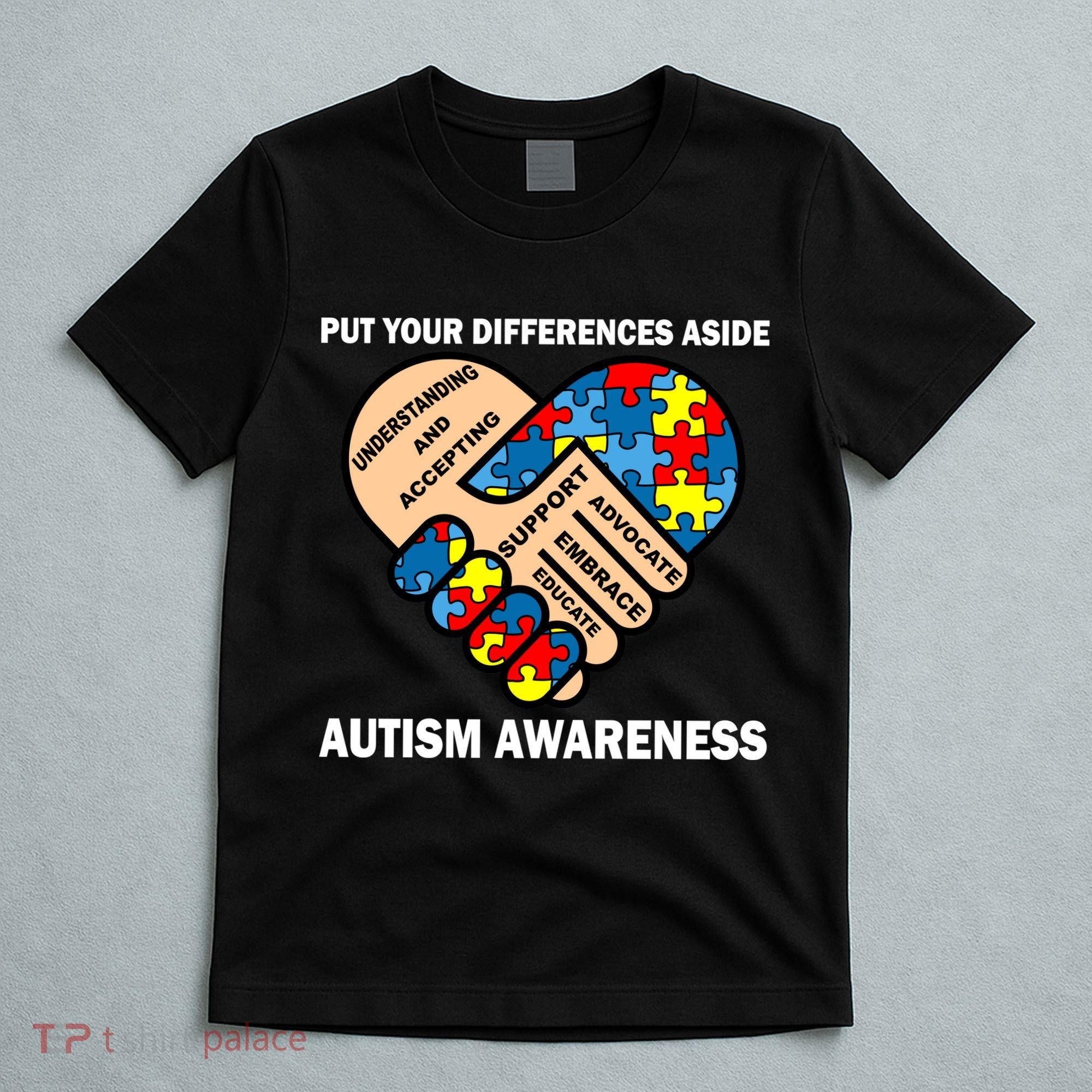 Put Your Differences Aside Autism Awareness T-Shirt