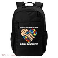 Put Your Differences Aside Autism Awareness Backpack thumb 0