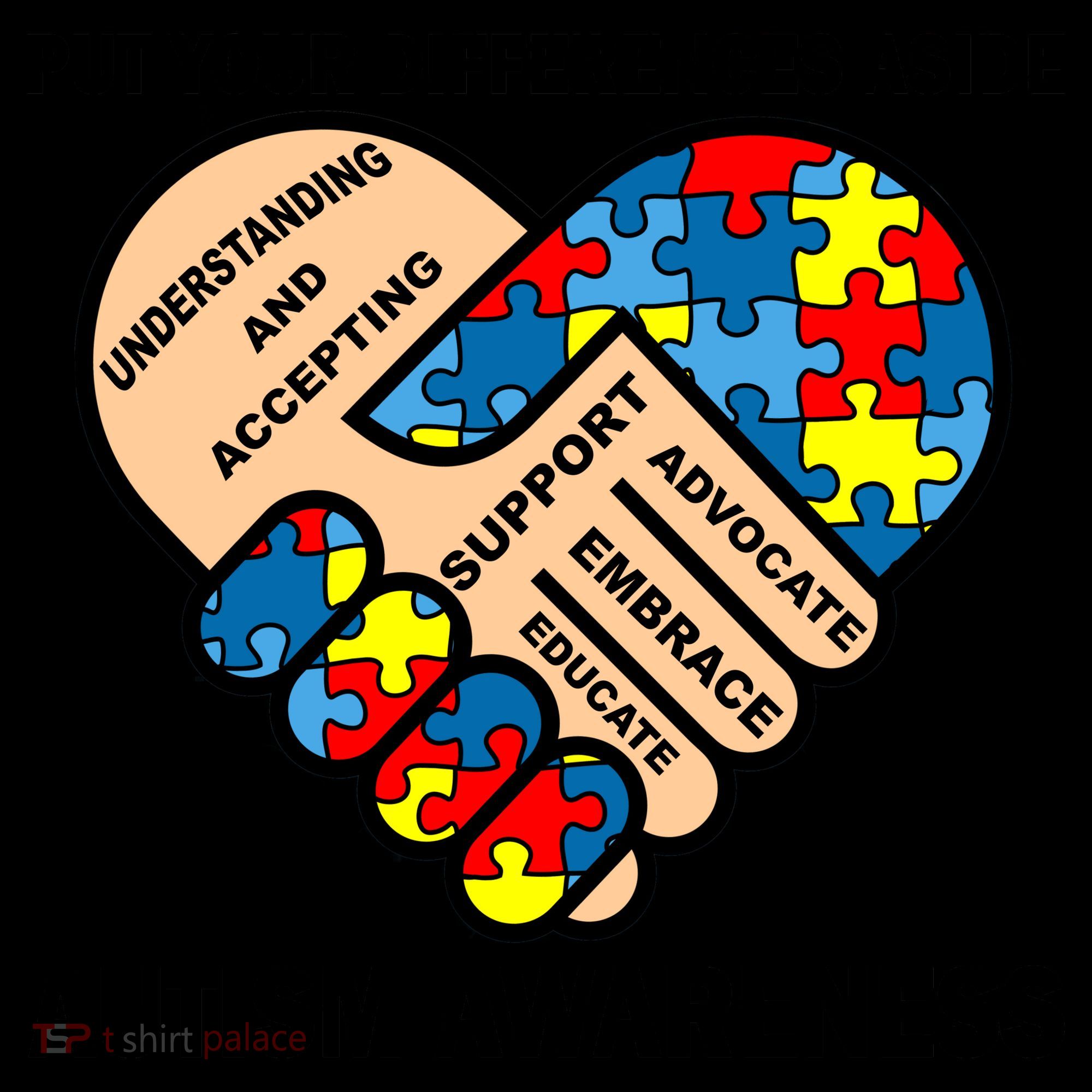 Put Your Differences Aside Autism Awareness Coffee Mug