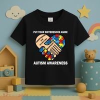 Put Your Differences Aside Autism Awareness Toddler T-Shirt thumb 3
