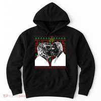 Putin Trump Mistletoe Ugly Christmas Sweater Hoodie thumb 0