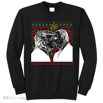 Putin Trump Mistletoe Ugly Christmas Sweater Sweatshirt