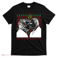 Putin Trump Mistletoe Ugly Christmas Sweater T-Shirt thumb 0