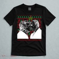 Putin Trump Mistletoe Ugly Christmas Sweater T-Shirt thumb 5