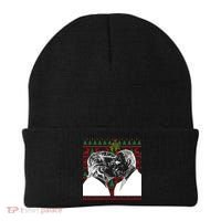 Putin Trump Mistletoe Ugly Christmas Sweater Beanie thumb 0