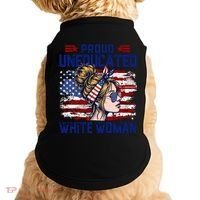 Proud Uneducated White Woman Doggie Tank thumb 0