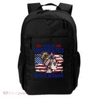 Proud Uneducated White Woman Backpack thumb 0