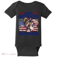 Proud Uneducated White Woman Baby Bodysuit thumb 0