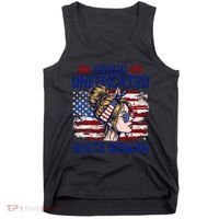 Proud Uneducated White Woman Tank Top thumb 0