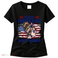 Proud Uneducated White Woman Women's T-Shirt thumb 0
