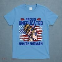 Proud Uneducated White Woman T-Shirt thumb 4