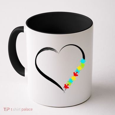 Puzzle Of Love Autism Awareness  Coffee Mug