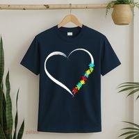 Puzzle Of Love Autism Awareness  T-Shirt thumb 2