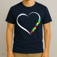 Puzzle Of Love Autism Awareness  T-Shirt thumb 3