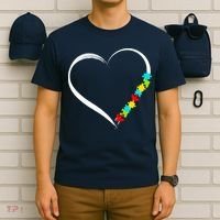 Puzzle Of Love Autism Awareness  T-Shirt thumb 6