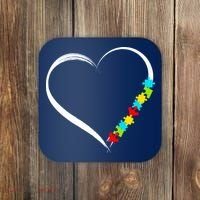 Puzzle Of Love Autism Awareness  Coaster thumb 0