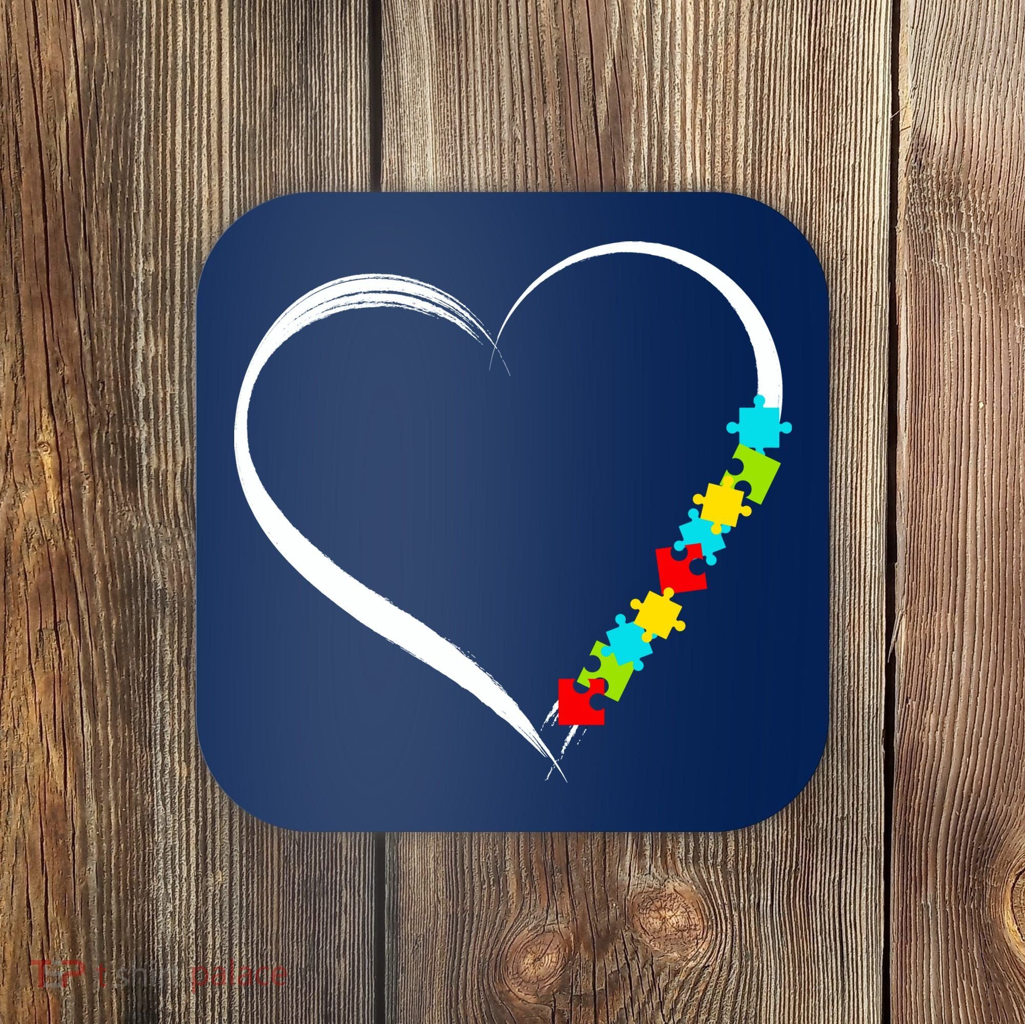 Puzzle Of Love Autism Awareness  Coaster