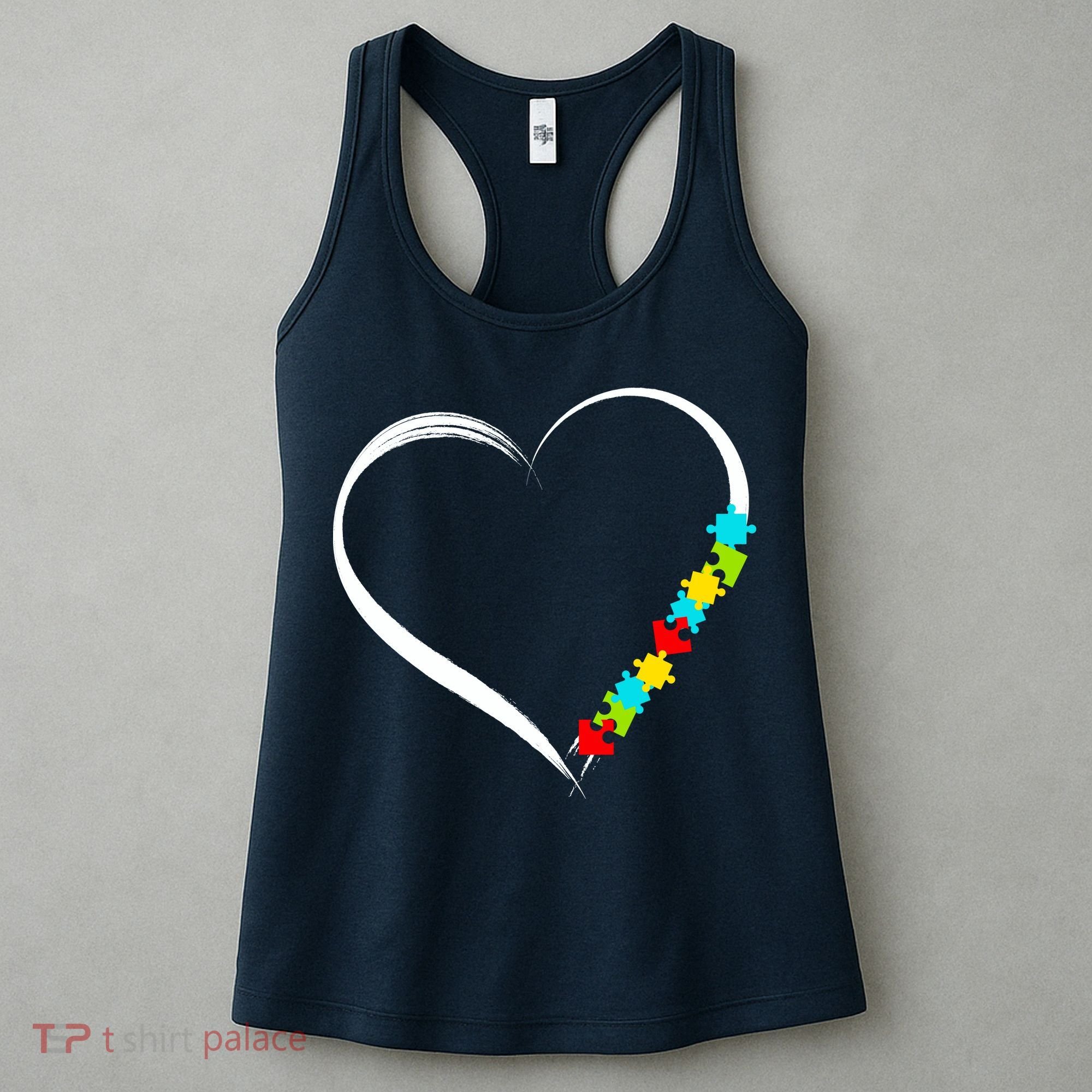 Puzzle Of Love Autism Awareness  Women's Tank Top