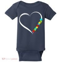Puzzle Of Love Autism Awareness  Baby Bodysuit thumb 0
