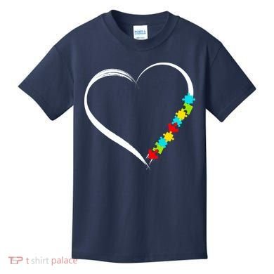 Puzzle Of Love Autism Awareness  Kids T-Shirt