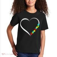 Puzzle Of Love Autism Awareness  Kids T-Shirt thumb 2