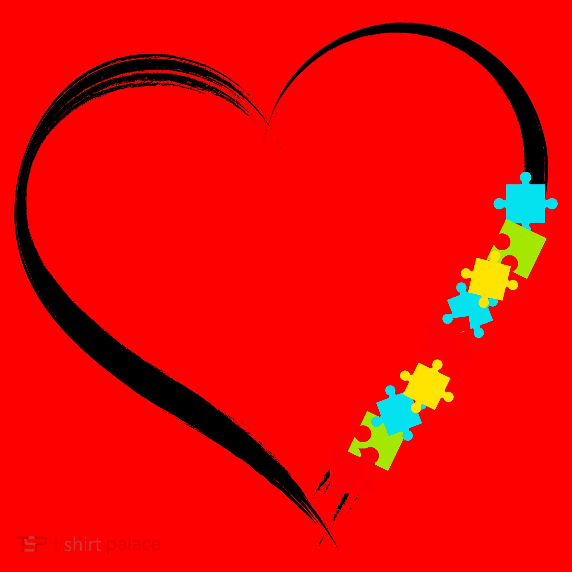 Puzzle Of Love Autism Awareness  Santa Hat