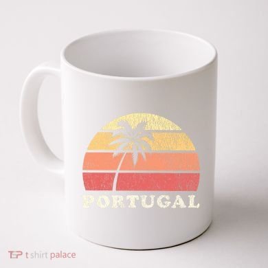 Portugal Vintage 70s Retro Throwback Design Coffee Mug