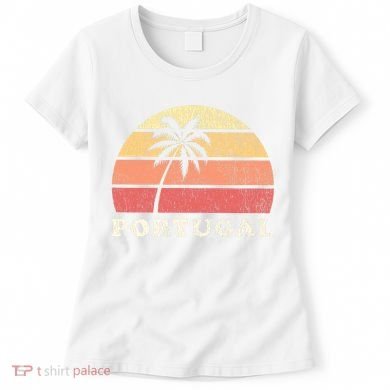 Portugal Vintage 70s Retro Throwback Design Women's T-Shirt