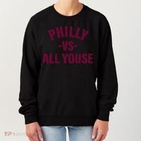 Philly Vs All Youse Funny Philadelphia Slang Retro Women's Sweatshirt thumb 0