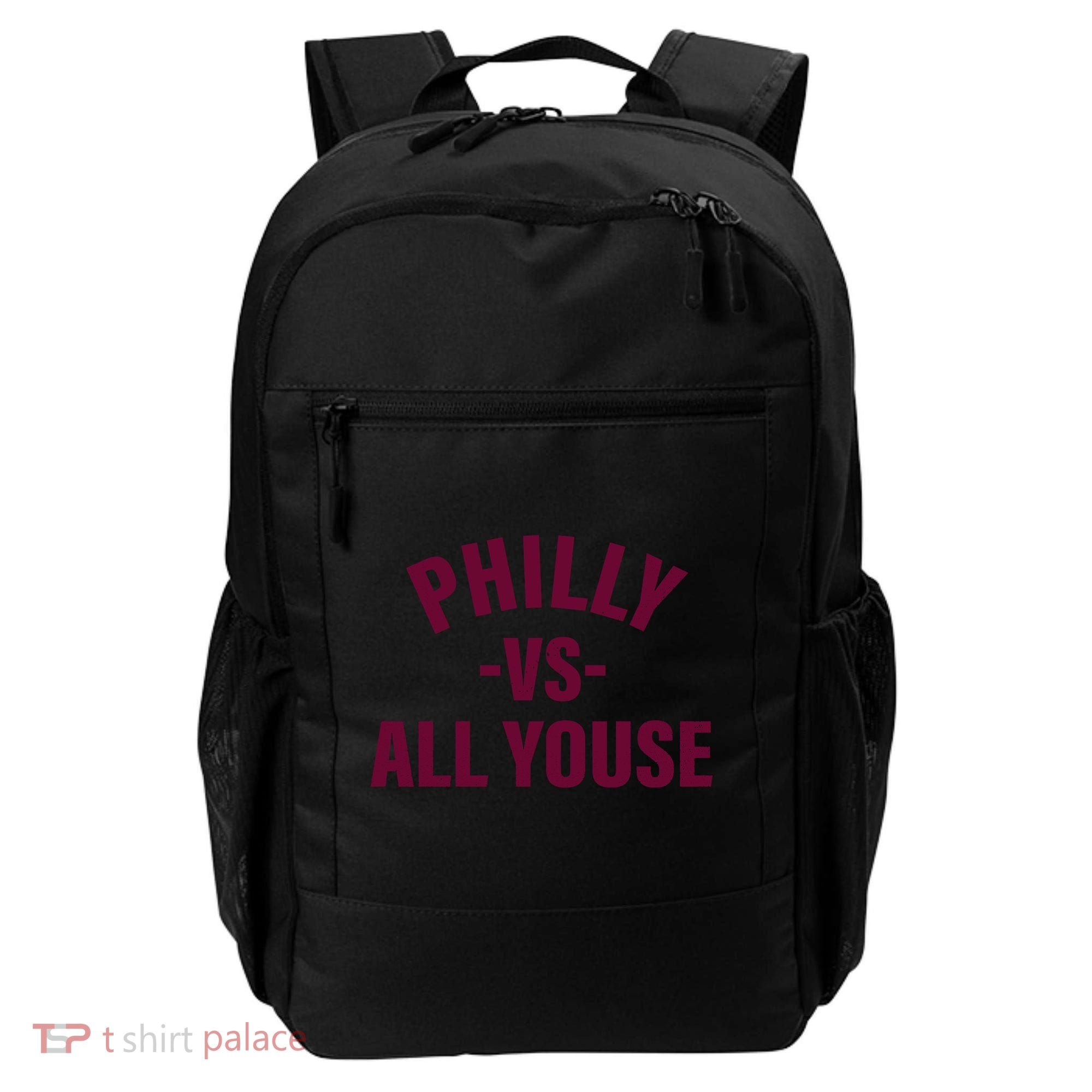 Philly Vs All Youse Funny Philadelphia Slang Retro Backpack