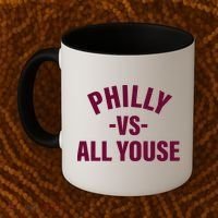 Philly Vs All Youse Funny Philadelphia Slang Retro Coffee Mug thumb 2