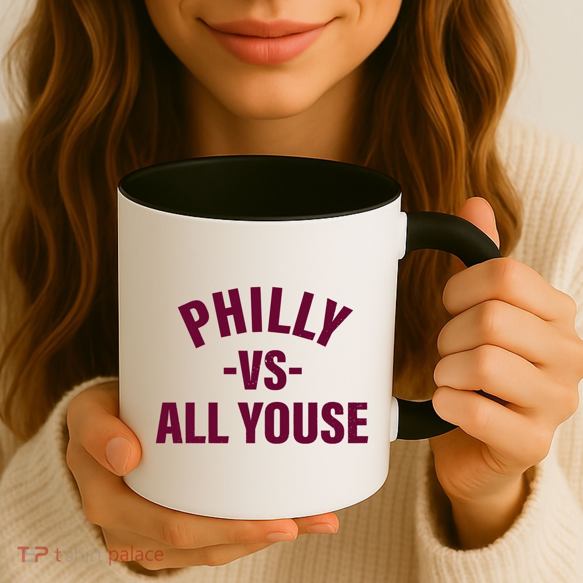 Philly Vs All Youse Funny Philadelphia Slang Retro Coffee Mug