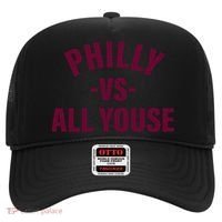 Philly Vs All Youse Funny Philadelphia Slang Retro Hat thumb 0