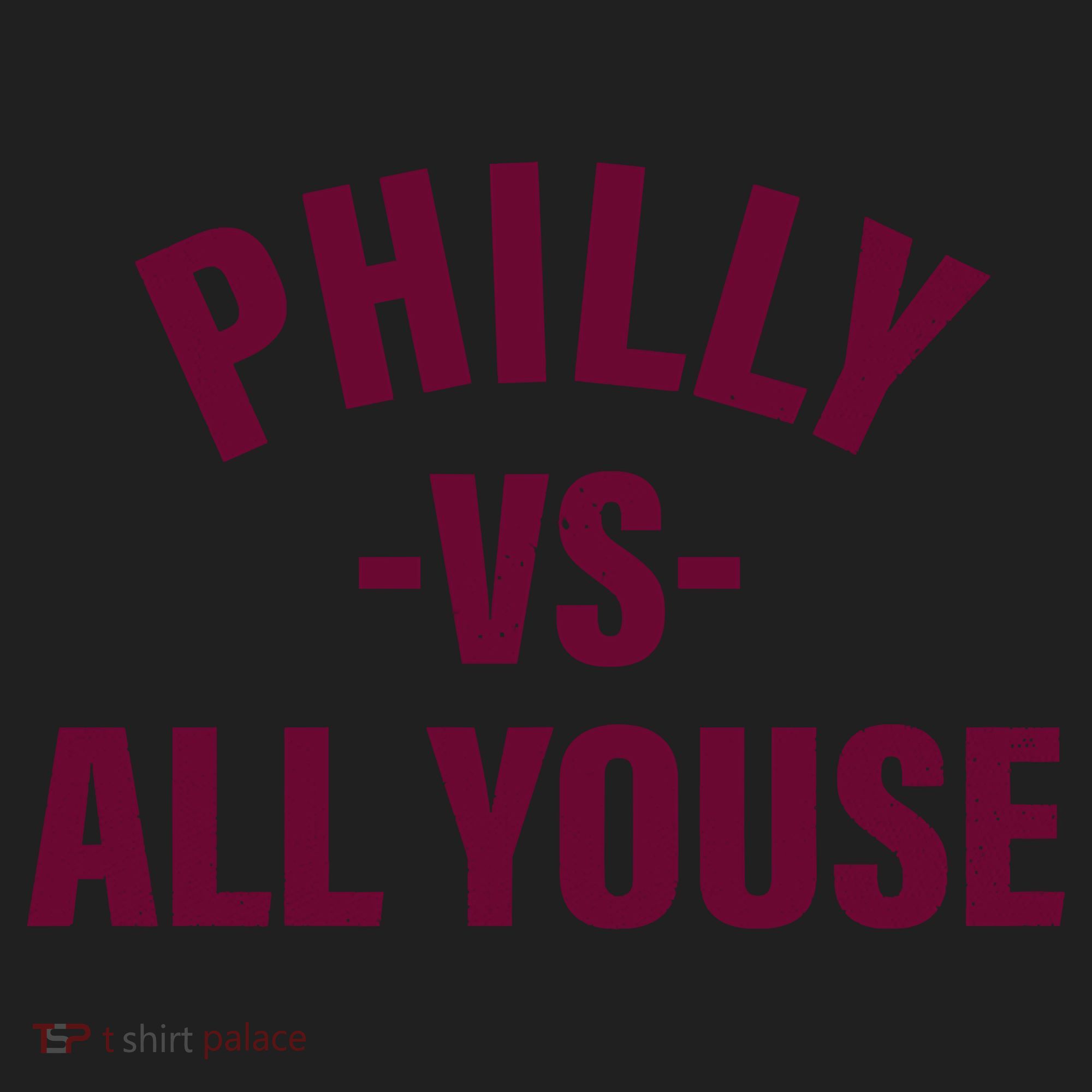 Philly Vs All Youse Funny Philadelphia Slang Retro Hat