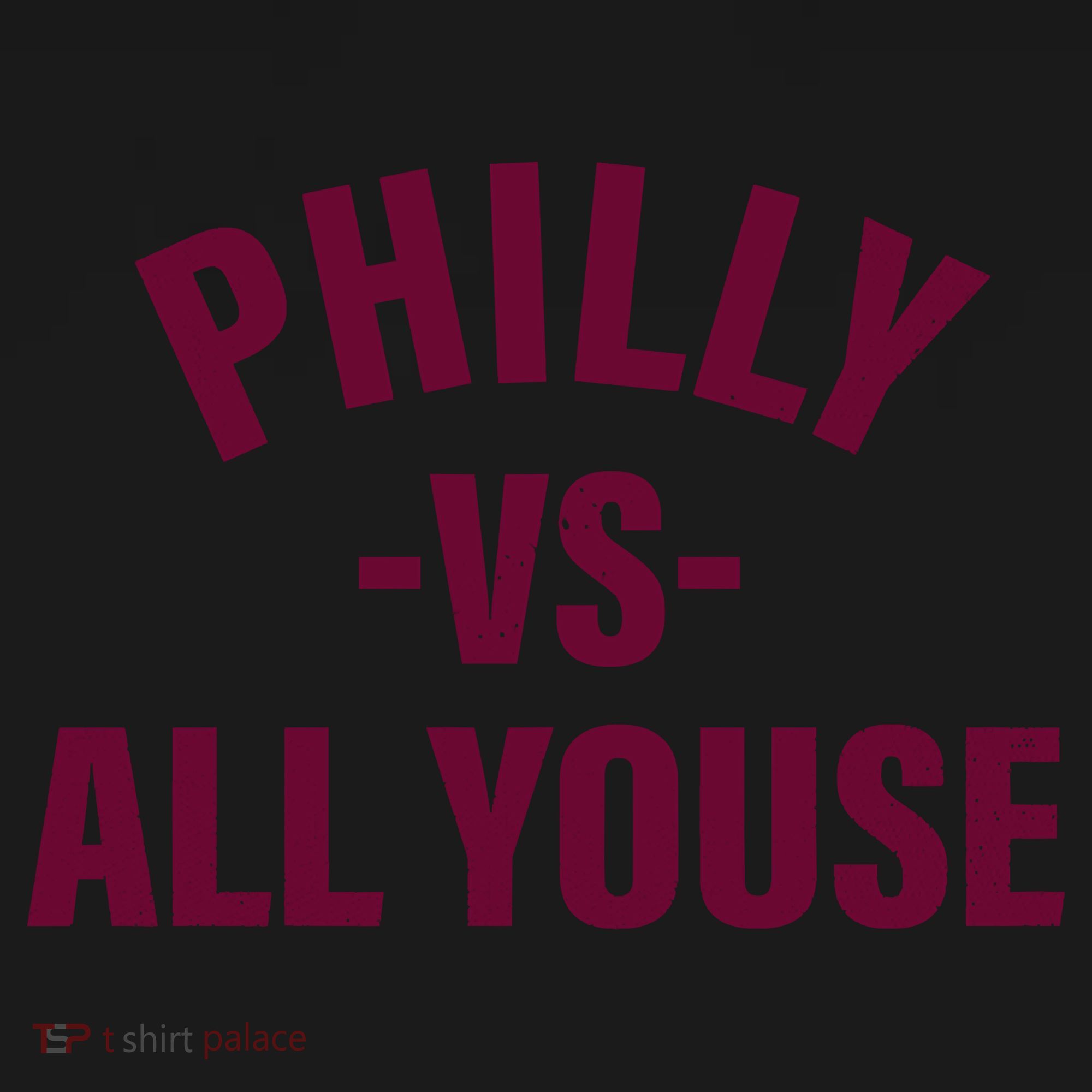 Philly Vs All Youse Funny Philadelphia Slang Retro Visor