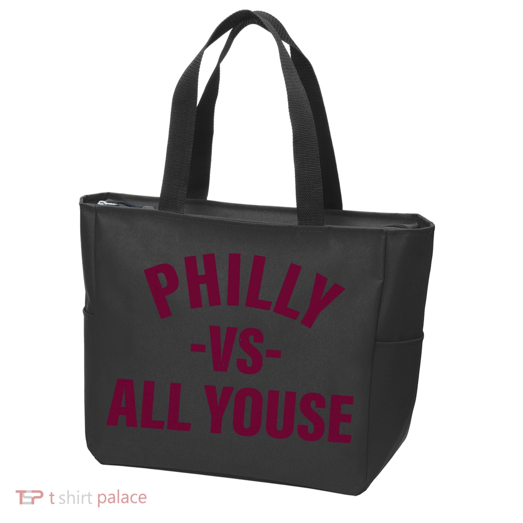 Philly Vs All Youse Funny Philadelphia Slang Retro Tote Bag