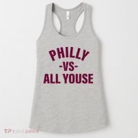 Philly Vs All Youse Funny Philadelphia Slang Retro Women's Tank Top thumb 0