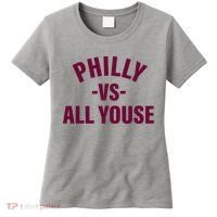 Philly Vs All Youse Funny Philadelphia Slang Retro Women's T-Shirt thumb 0