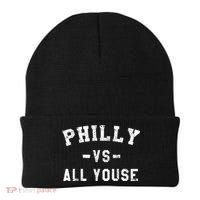 Philly Vs All Youse Funny Philadelphia Slang Retro Beanie thumb 0